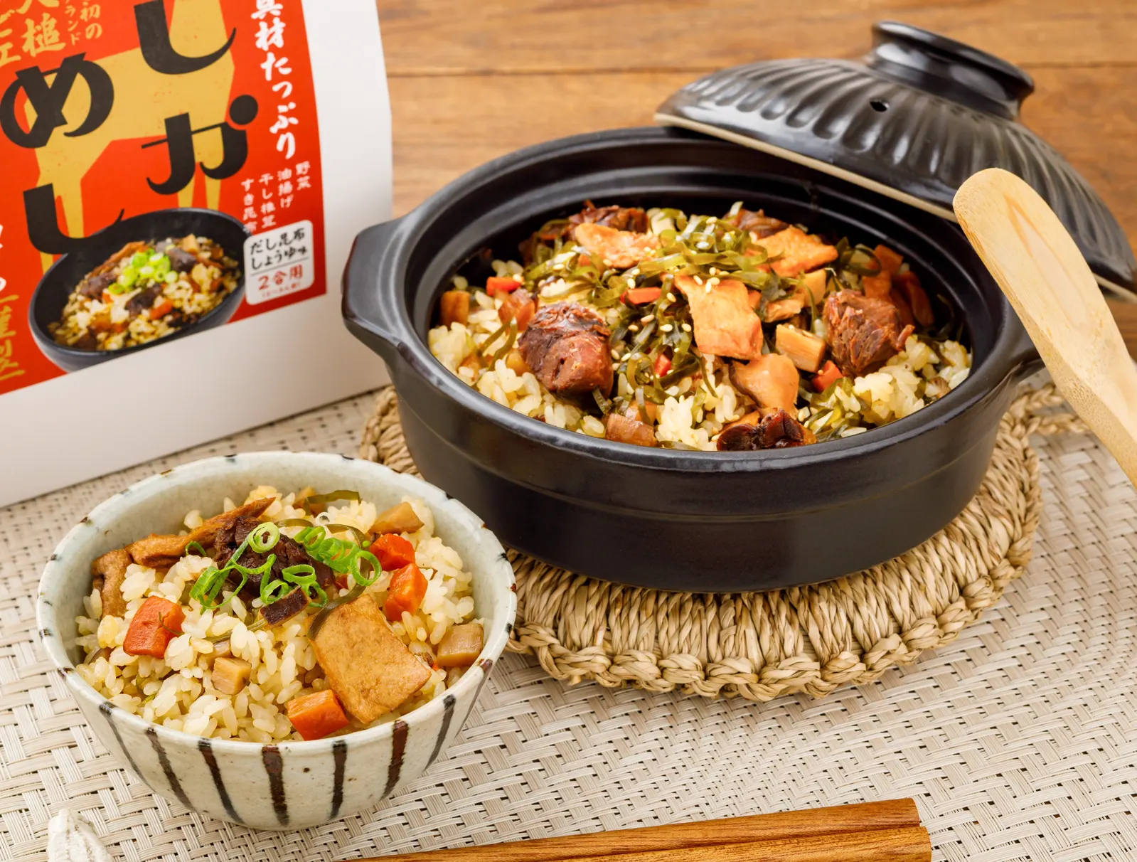 Shikameshi venison rice seasoning — MOMIJI / Otsuchi Gibier