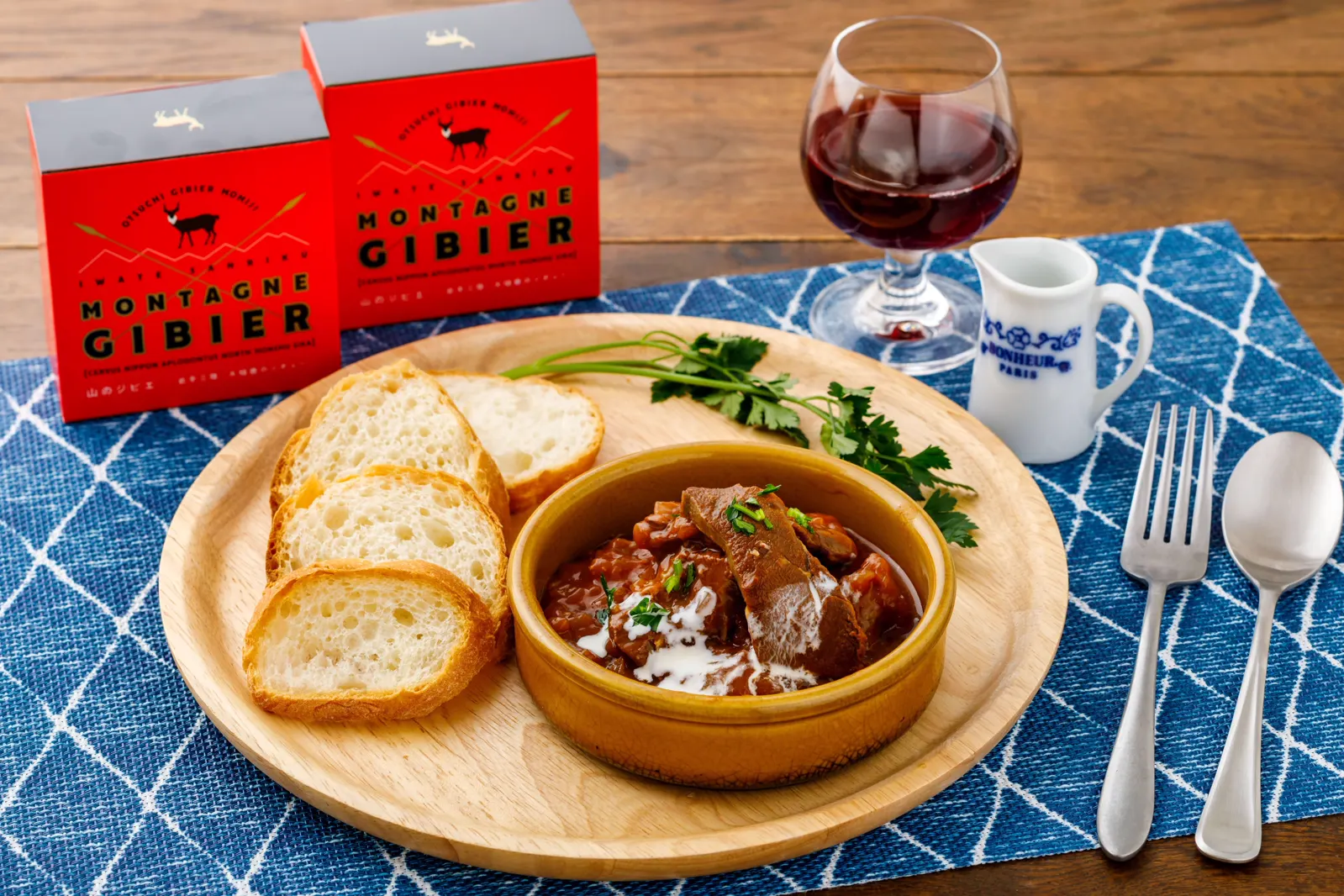 Otsuchi venison stew · MOMIJI / Otsuchi Gibier