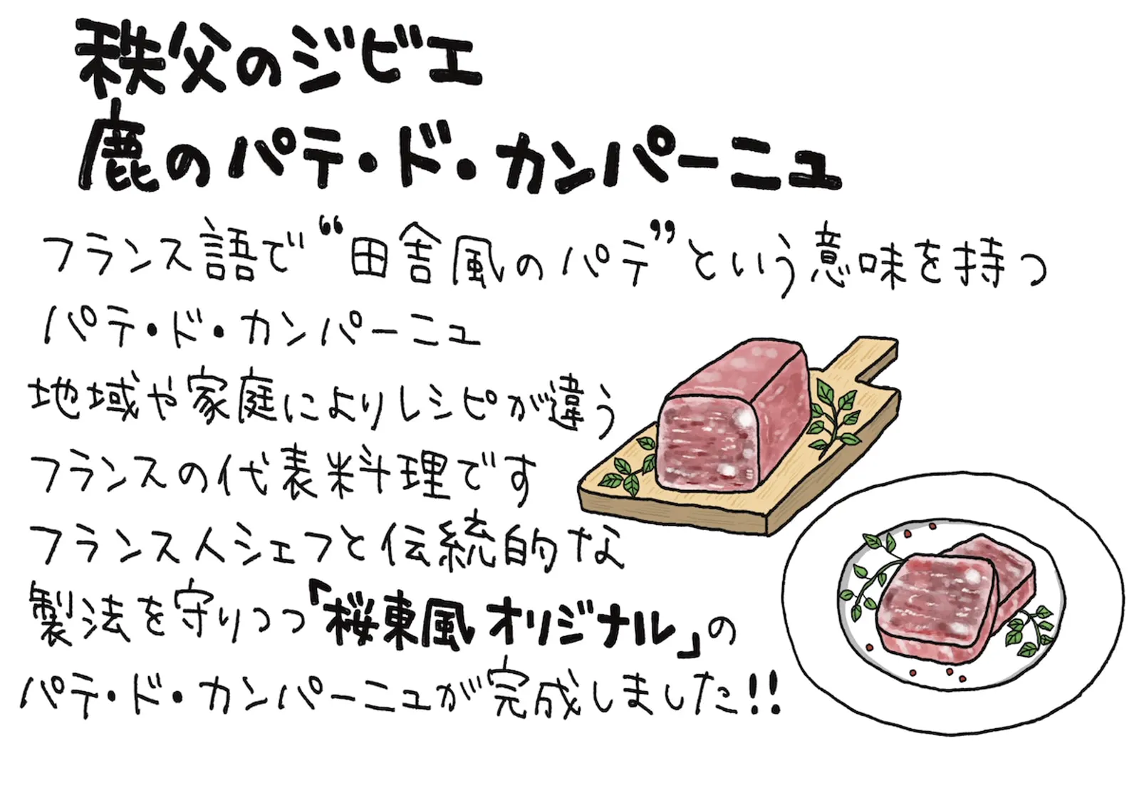 鹿のパテ・ド・カンパーニュ — 合同会社Bonpu / 桜東風sakuragochi
